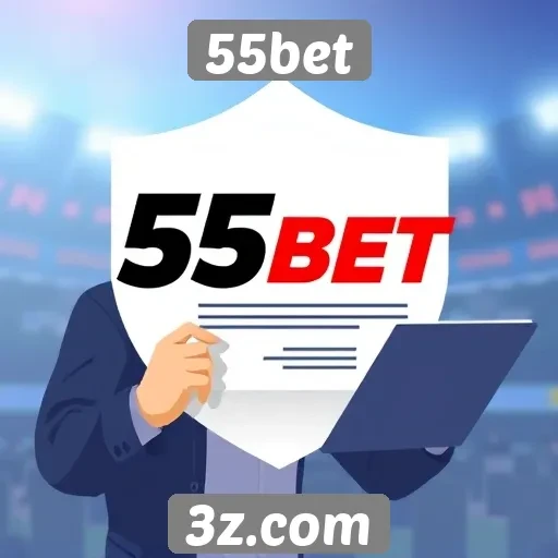 Requisitos de registro e verificação na 55bet